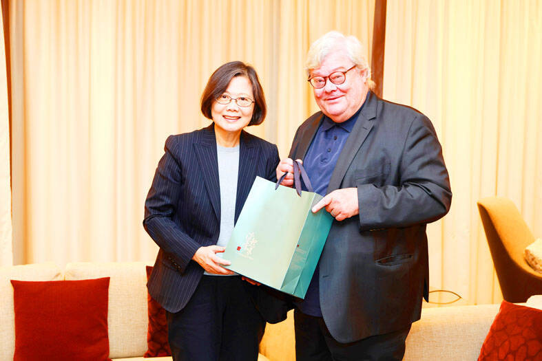 《TAIPEI TIMES》Tsai emphasizes resilience at Berlin freedom conference