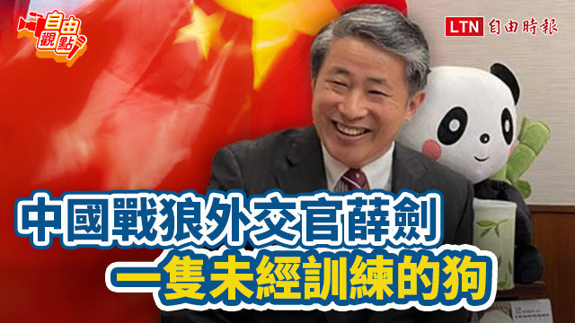 自由觀點》中國戰狼外交官薛劍 一隻未經訓練的狗