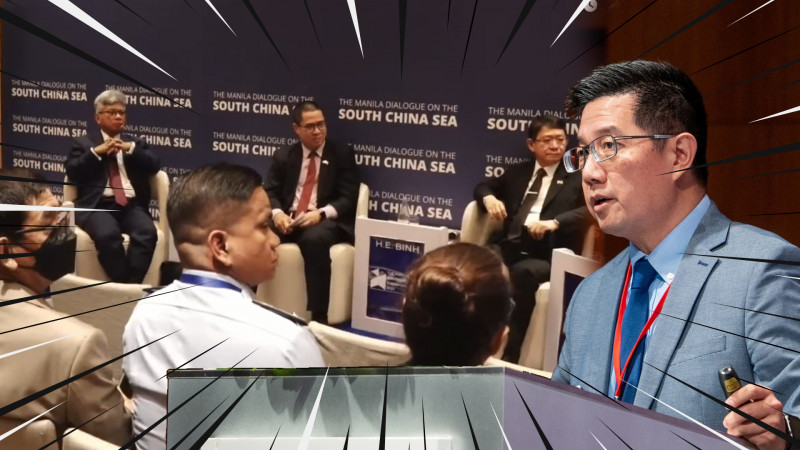 新聞360》獨家!學者當面反擊戰狼「我就來自台灣」!閉門會內幕曝:中方也沒料到