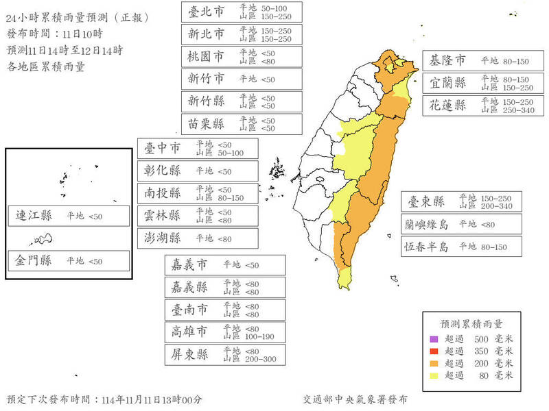 鳳凰暴風圈明天凌晨觸陸 8縣市風雨達停班課標準