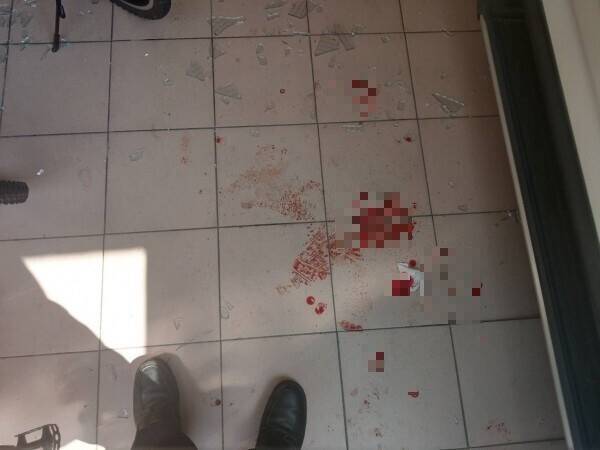 停招职校办公室遭到破坏且地上还有不明血迹，校方报警后循线查获李男送办。示意照，非本案现场。（资料照）