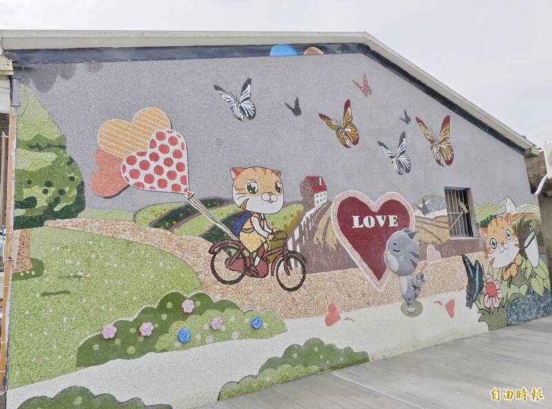 卡哇伊!台南人口最少行政區 打造貓咪藝術村