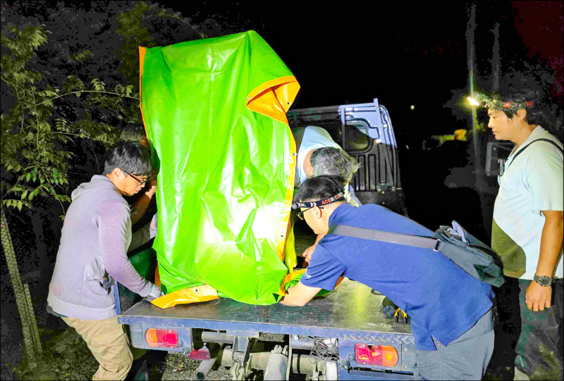 出沒花蓮卓溪立山村 小黑熊遭誘捕