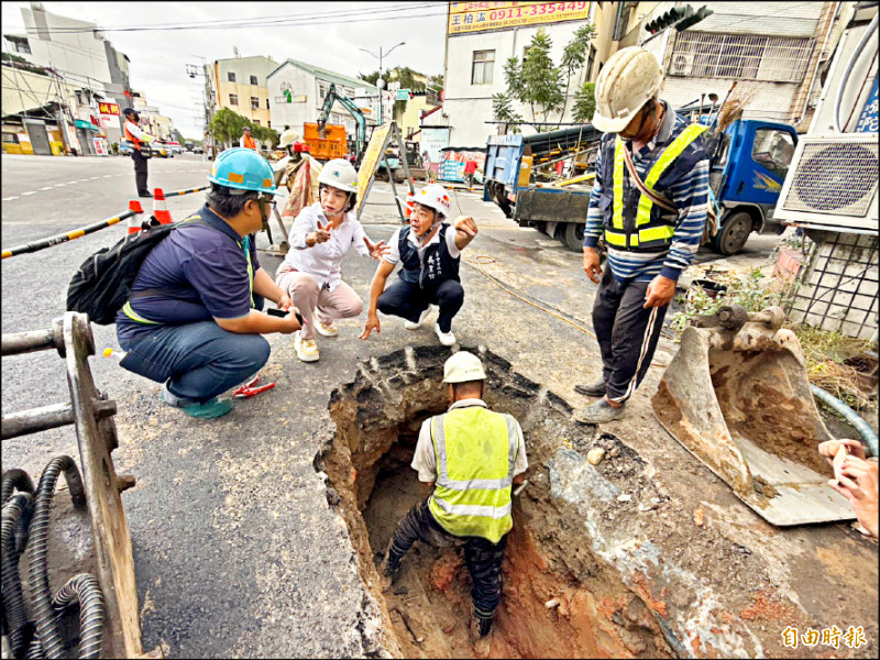 中市雅潭、昌平路 巷內停水5天