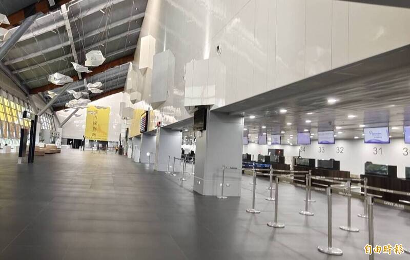 鳳凰颱風來襲! 台中機場今日國內線航班取消