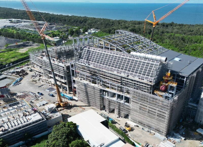 台南城西焚化廠更新爐明年啟用 環保局:舊爐延役8至10年