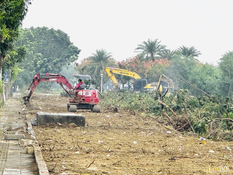嘉義Outlet華泰名品城基地整地中 明年興建