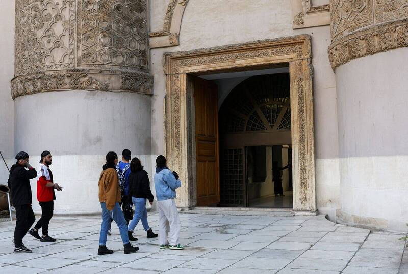 叙利亚国家博物馆甫于今年1月重新开放，近日却惊传窃案。（路透档案照）