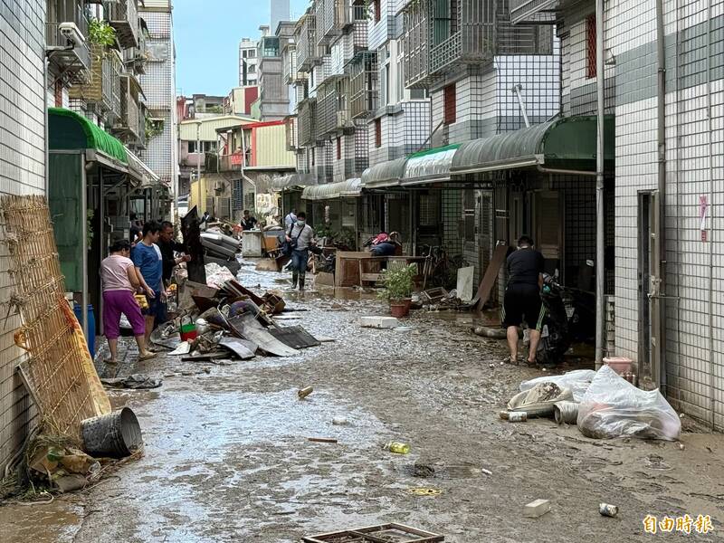 蘇澳千戶受災地方疾呼要新分洪道 卓榮泰下午勘災