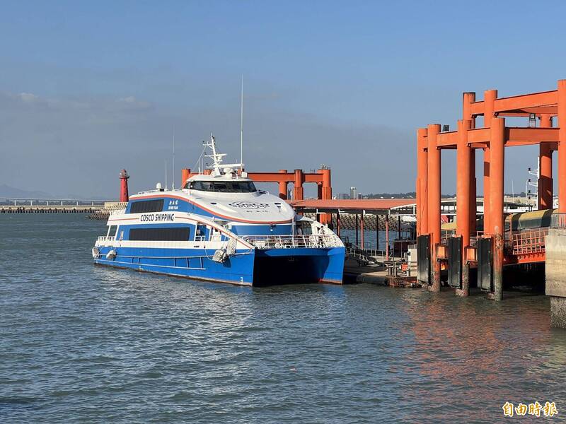 「鳳凰」不再攪局 小三通金廈、金泉航線明天復航