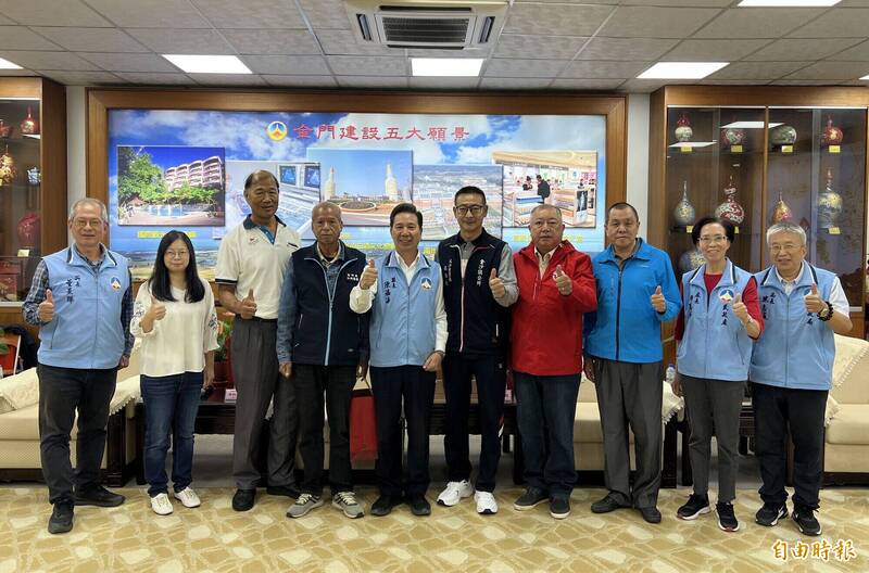 金門6資深績優民代、民政人員獲內政部獎章 陳福海接見表揚