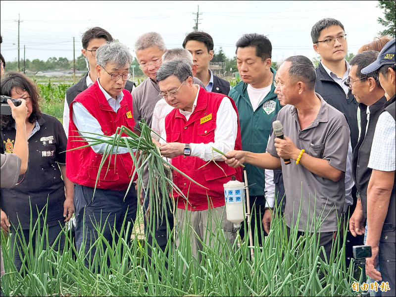 三星蔥災損逾4成 卓揆允加快現金救助