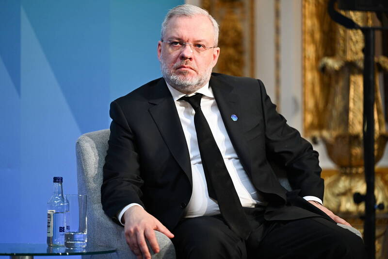 乌克兰前能源部长、现任司法部长加卢申科请辞。（欧新社档案照）