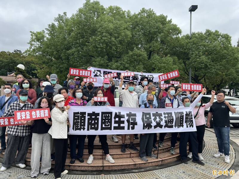 商家向縣長陳情反對設人行道 斗六市長林聖爵：不是店家說了算