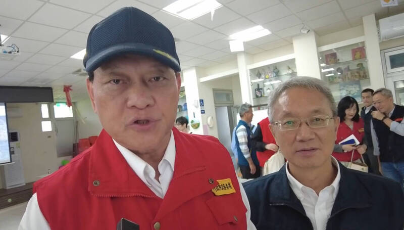 花蓮救災指揮大將季連成二度赴蘇澳 肯定宜蘭搶災效率高