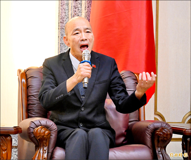 賴總統籲替沈伯洋發聲 韓國瑜嗆：先廢台獨黨綱 撤回敵對勢力說