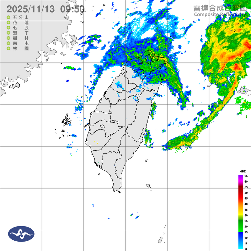 鳳凰餘燼+東北季風影響北台雨勢再起 北北基豪、大雨特報