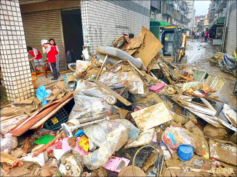 蘇澳災後清運復原 今入夜前完成