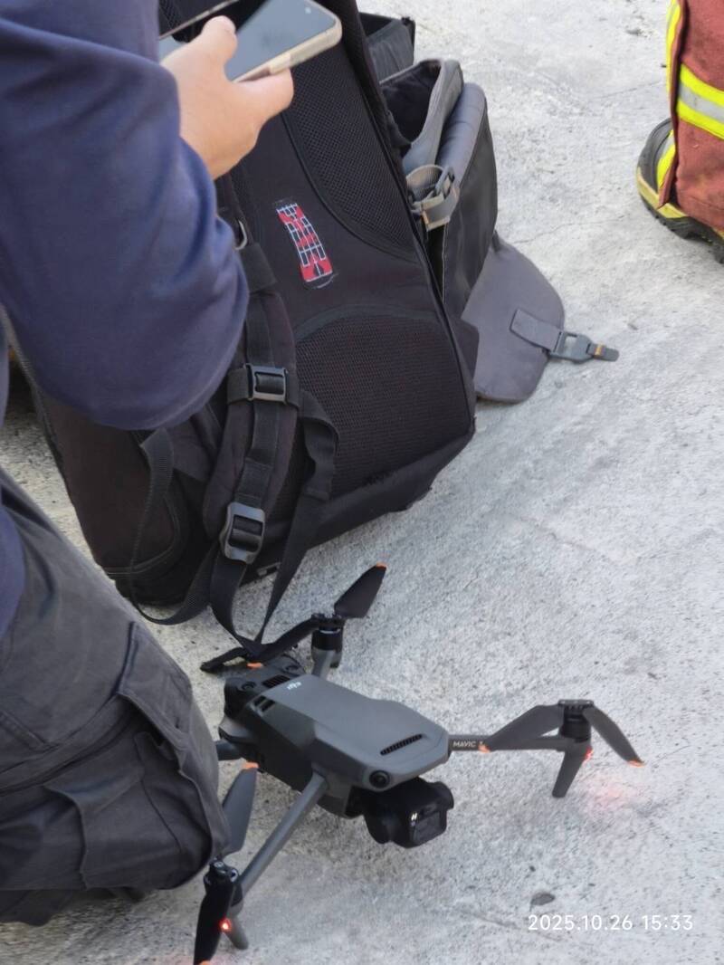 台中市消防局被爆偷用中國製無人機  議員質疑恐成資安破口