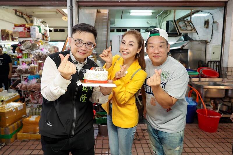 賴瑞隆52歲生日 偕藝人阿龐及梁佑南吃爆岡山文賢市場、談高雄經驗