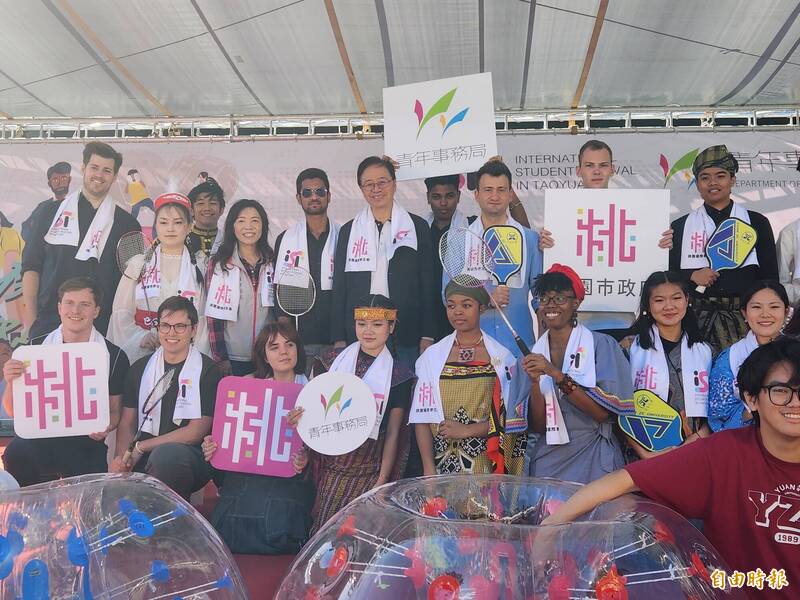 首屆「桃園國際學生節」登場 逾300學生進行跨文化交流