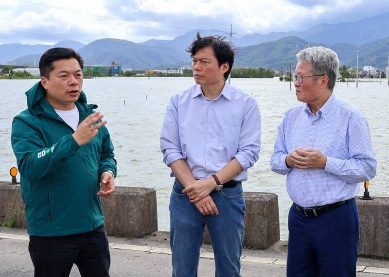 綠委陳俊宇緊盯蘇澳溪分洪道進度 強調計畫「從未停下」