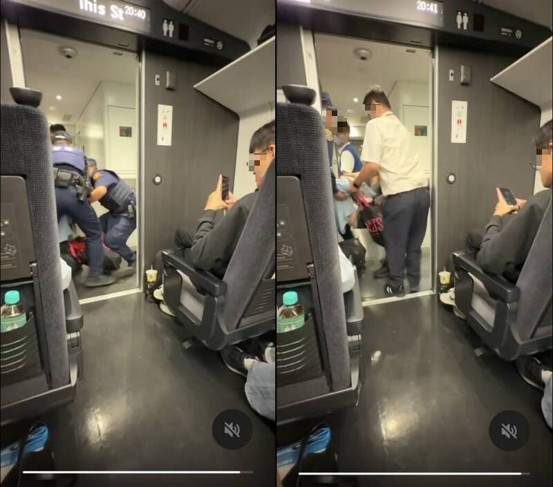 婦人佔用別人座位還狂跳針害台鐵誤點  警勸說無果將她抬下車