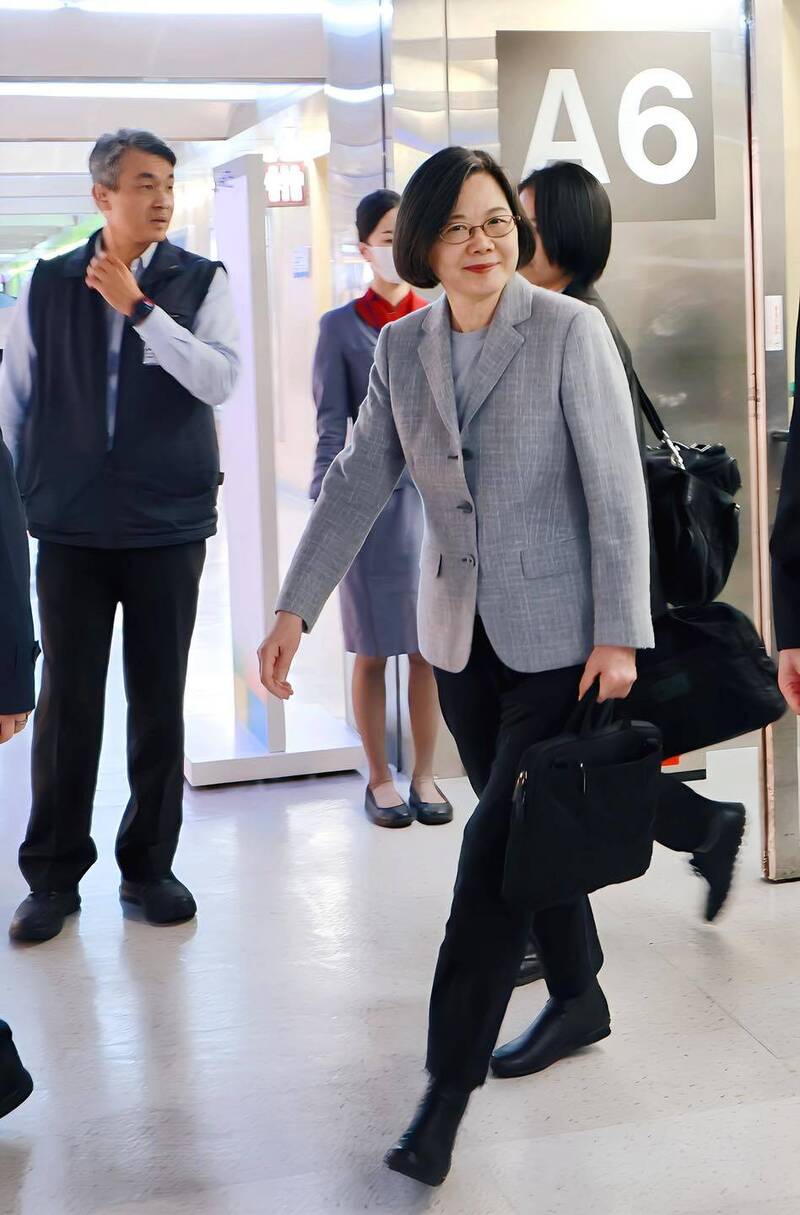 結束訪歐行程今晨返台 蔡英文：台灣需要我，我就會在