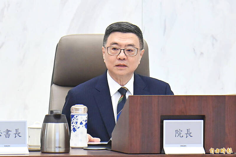 《TAIPEI TIMES》 Cabinet plans to take budget issue to court: premier