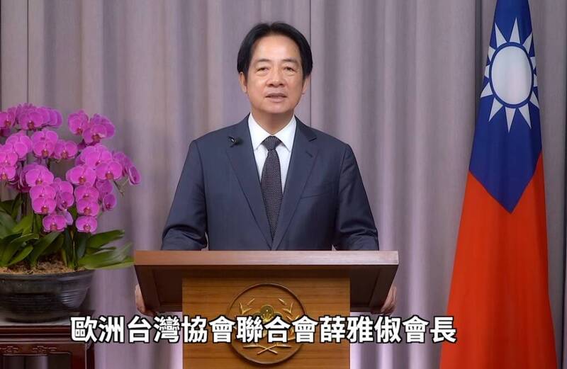 賴清德:會以堅定民主信念與積極國防政策 自信地維護台海和平