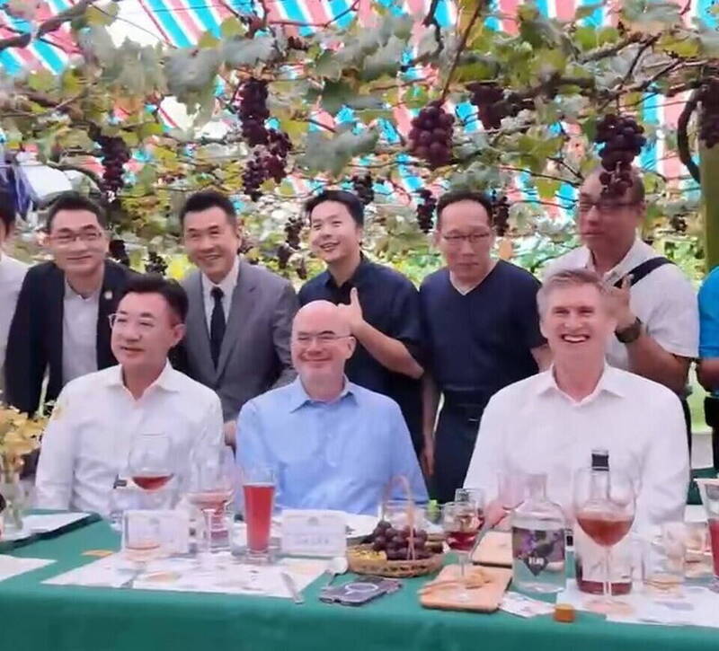 區長轉傳江啟臣逛花海影片？議員質疑台中市府介入藍營初選