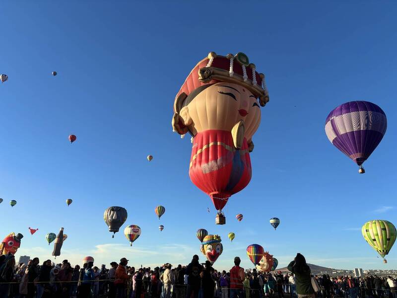 台東媽祖熱氣球墨西哥升空！驚豔萊昂國際熱氣球節