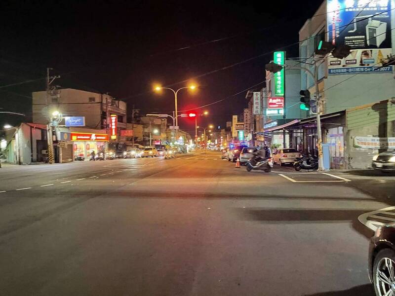 發生碰撞事故的路口。(圖由警方提供)