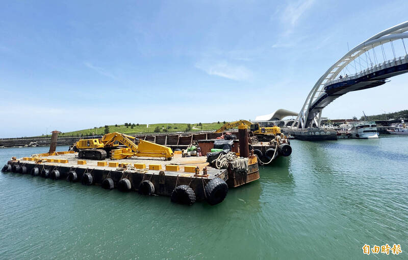 永安漁港施工假日停車位少 議員:整平新生地設臨時停車場