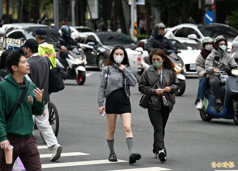 週一北東地區轉雨降溫 晚間掉到20度以下