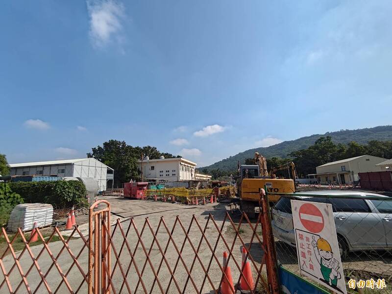 園區南路西側現況。(記者王榮祥攝) 園區南路西側現況。(記者王榮祥攝)