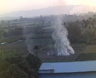 南投運用衛星遙測火點等科技 多管齊下防制露天燃燒