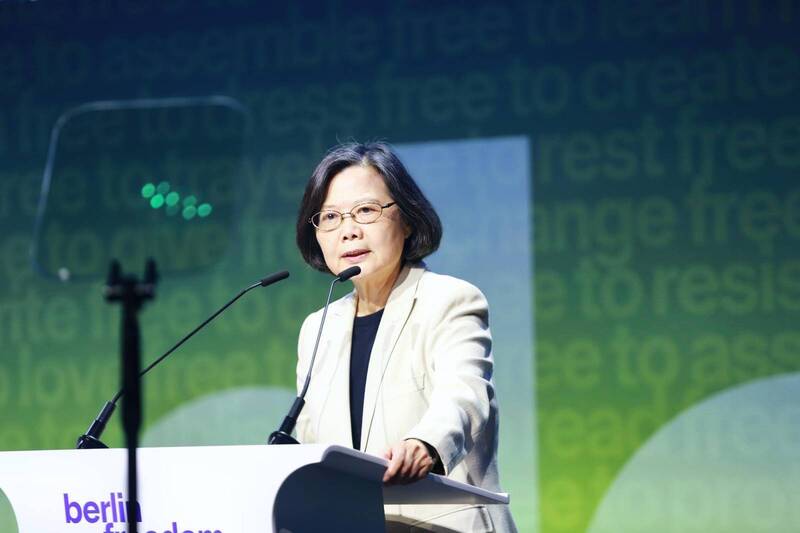 德媒專訪 蔡英文:台灣科技領先握有AI時代鑰匙