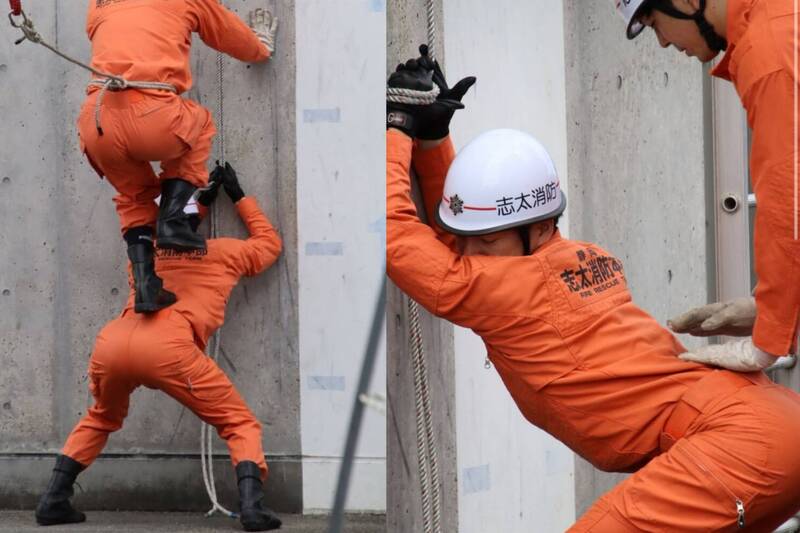 日本消防員訓練姿勢「翹臀」太吸睛 逾1900萬人壞笑朝聖