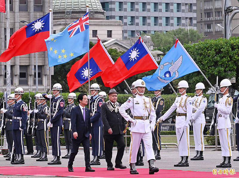 《TAIPEI TIMES》Feleti Teo reaffirms ties between Taiwan, Tuvalu