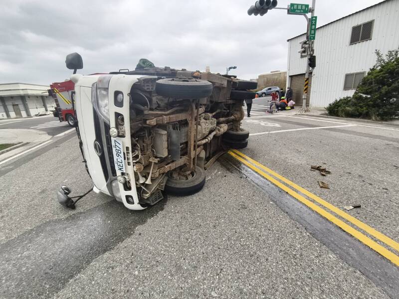 馬公交通岔路車禍 白沙鄉代會主席受傷