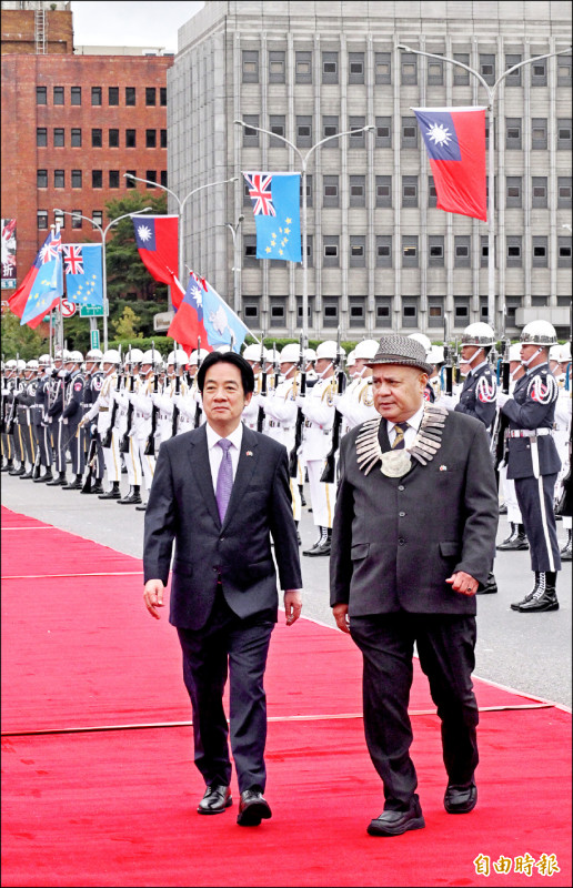 台吐簽署3協定 賴：多元交流 貢獻世界