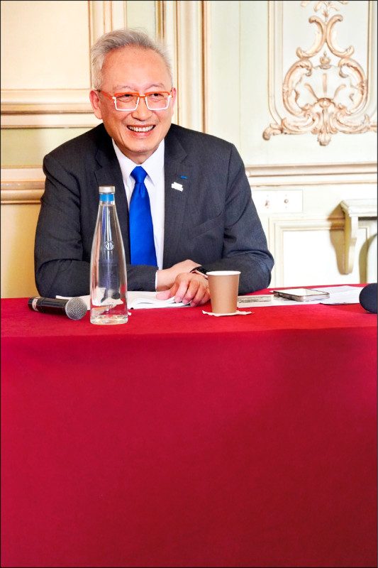 外交部次長巴黎智庫演說 吳志中：台灣3支柱抗中威脅