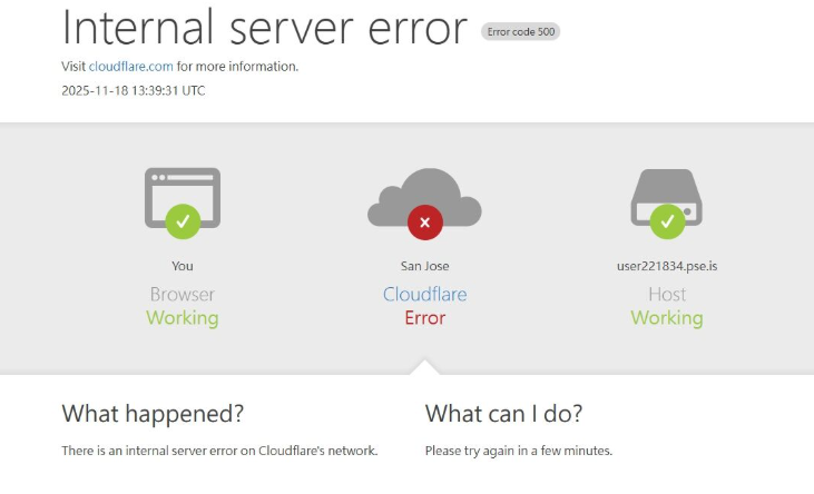Cloudflare當機癱瘓大量網站 吳靜怡:數位系統脆弱可能變成政治災難