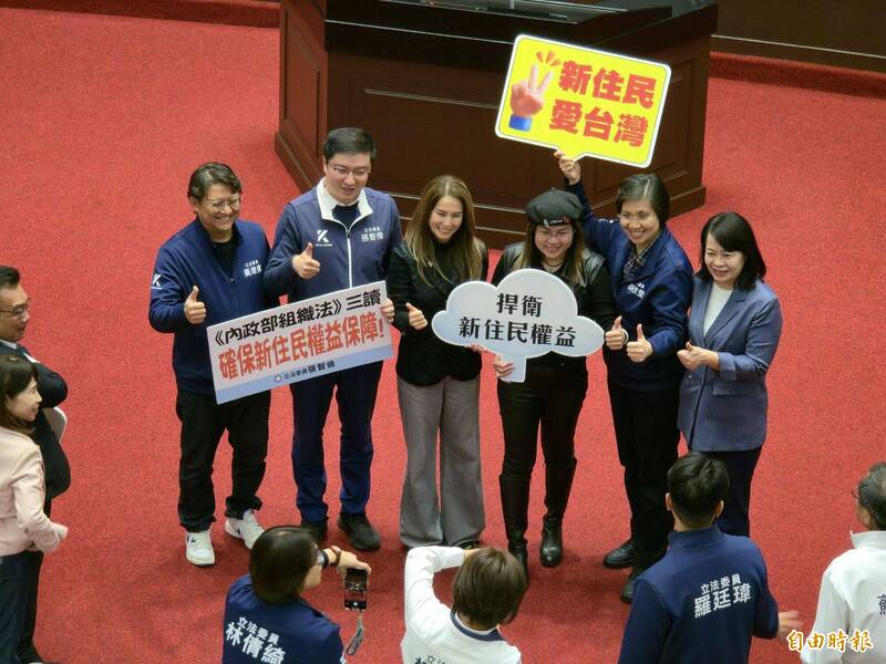 新住民發展署組織法三讀通過 掌新住民事務政策等11事項