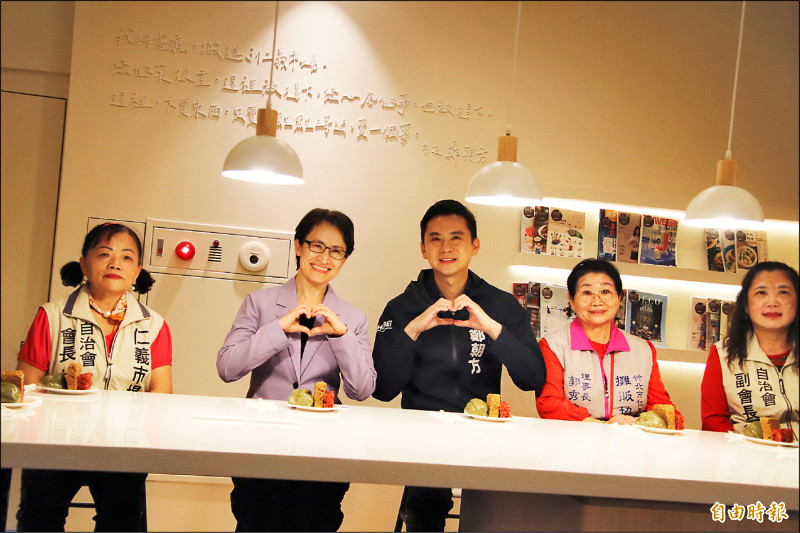 蕭美琴訪竹北 感動生活美學帶進市場