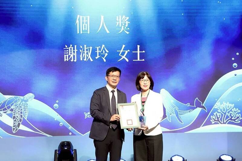 長期投入海岸地方創生 高科大副校長謝淑玲獲海洋教育推手獎