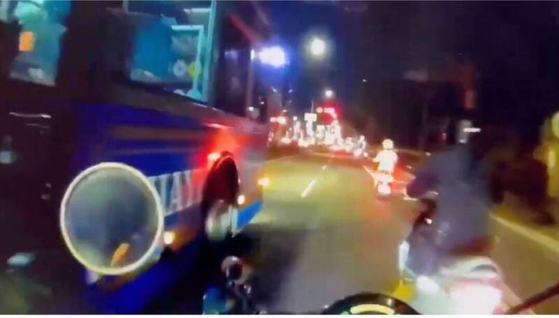 機車騎士轉彎未打方向燈 嘉市首起唾液快篩查獲毒駕