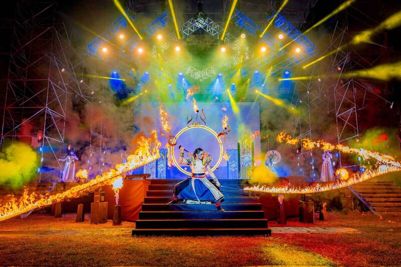 「小雪」變冷更要看火舞！ 今晚點亮彰化媽祖節