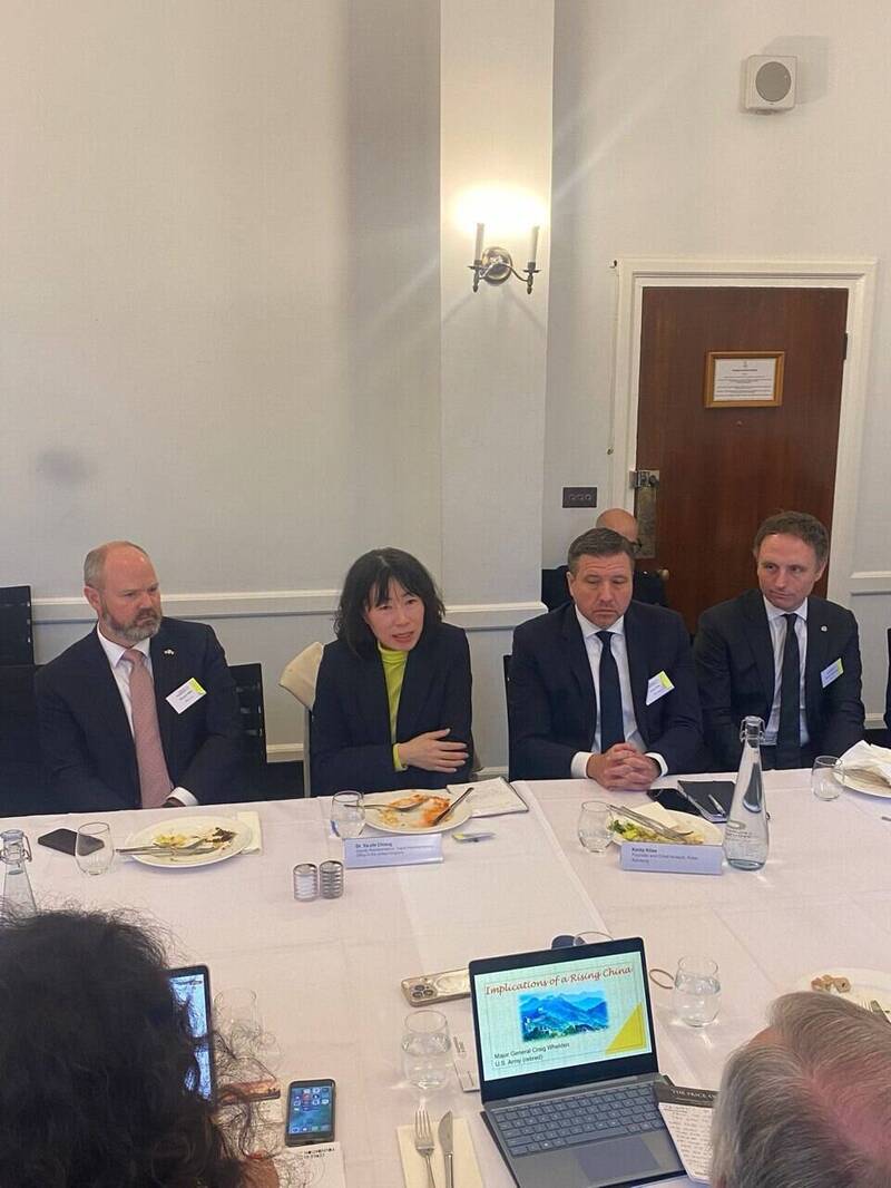 我駐英公使示警歐美專家：中國奪外企關鍵技術及產能 台灣才值得信賴